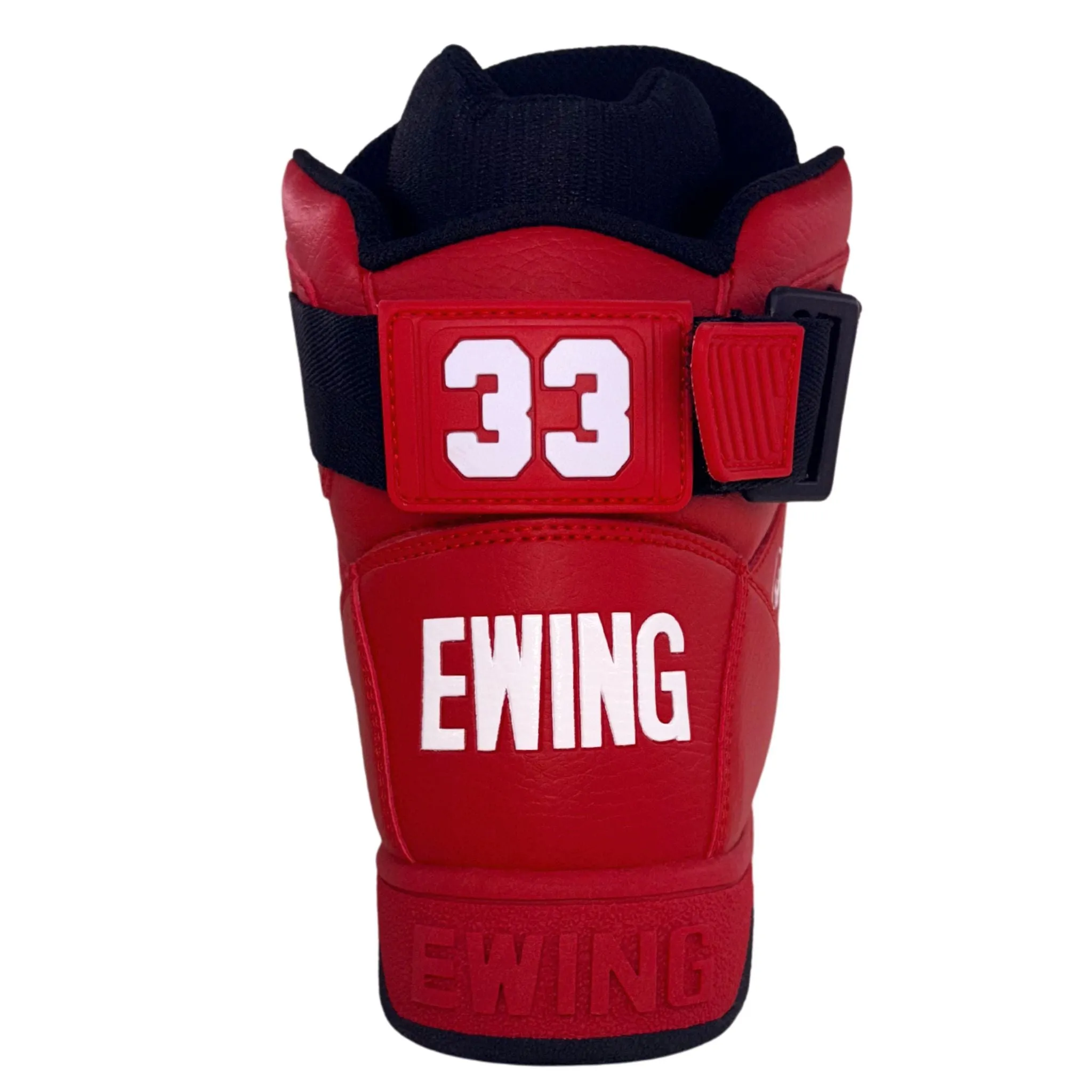 Patrick Ewing Athletics Men's 1BM00640-602 33 HI ORION Red Black White Basketball Shoes Tuff Basketball Shoes