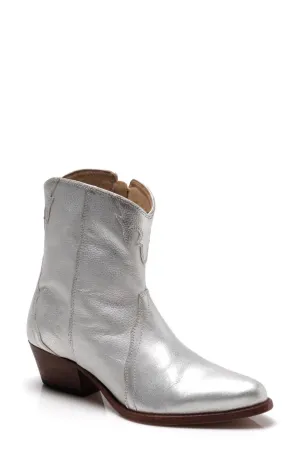 Boots With Wedge Women's New Frontier Western Boots In Silver