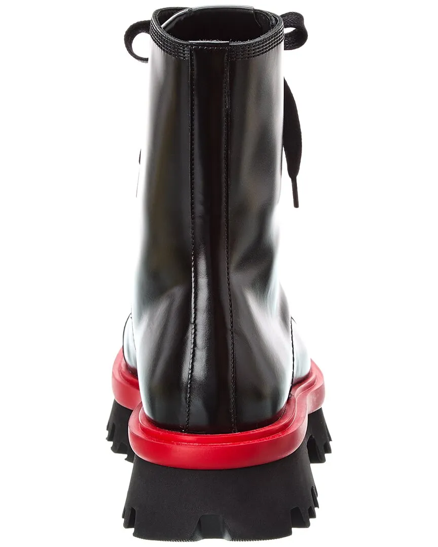 Chocolate Brown Boots Ferragamo Kira Leather Boot