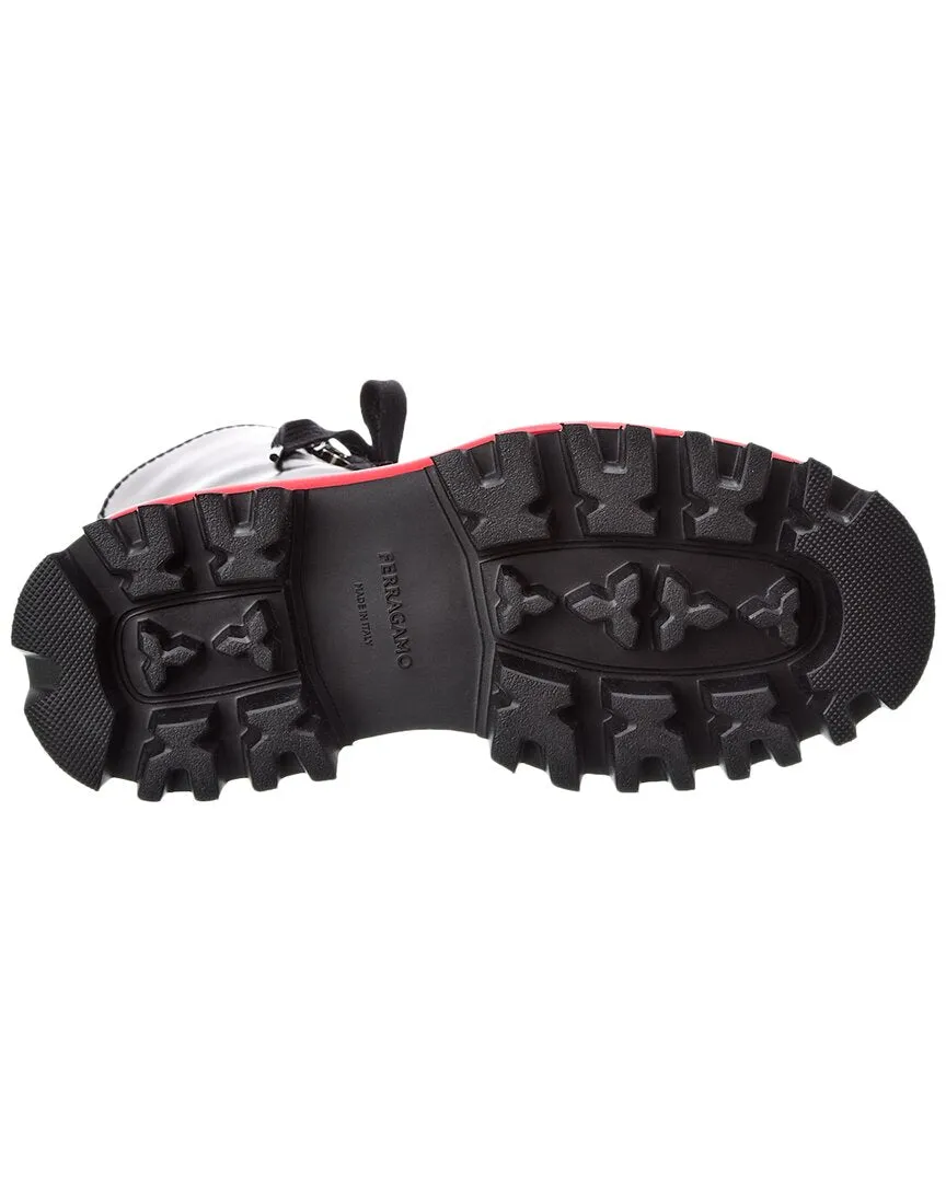 Kilt Boots Ferragamo Kira Leather Boot