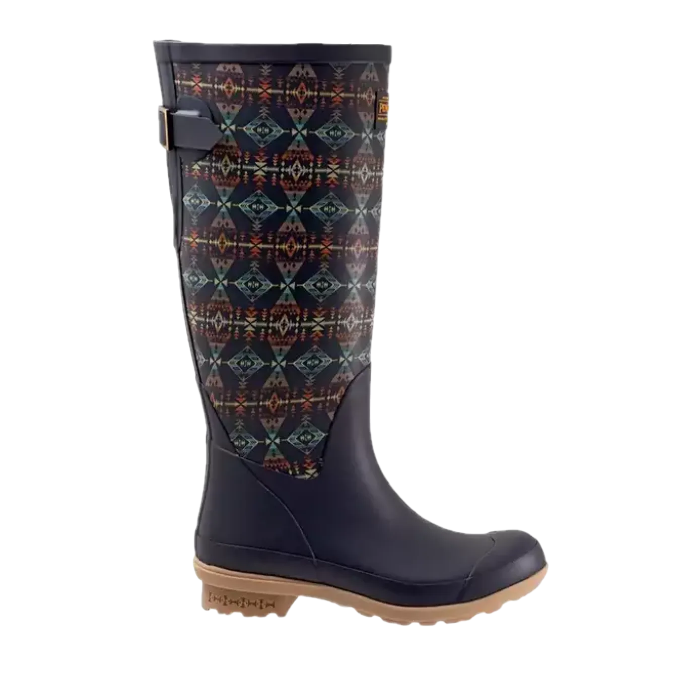 Pendleton Ladies Diamond Peak Navy Tall Rubber Boots PW2264-410 Paris Texas Suede Boots