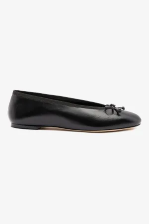 Pavlova Ballet Flat In Black Leather Fashion Nova Shoes Flats