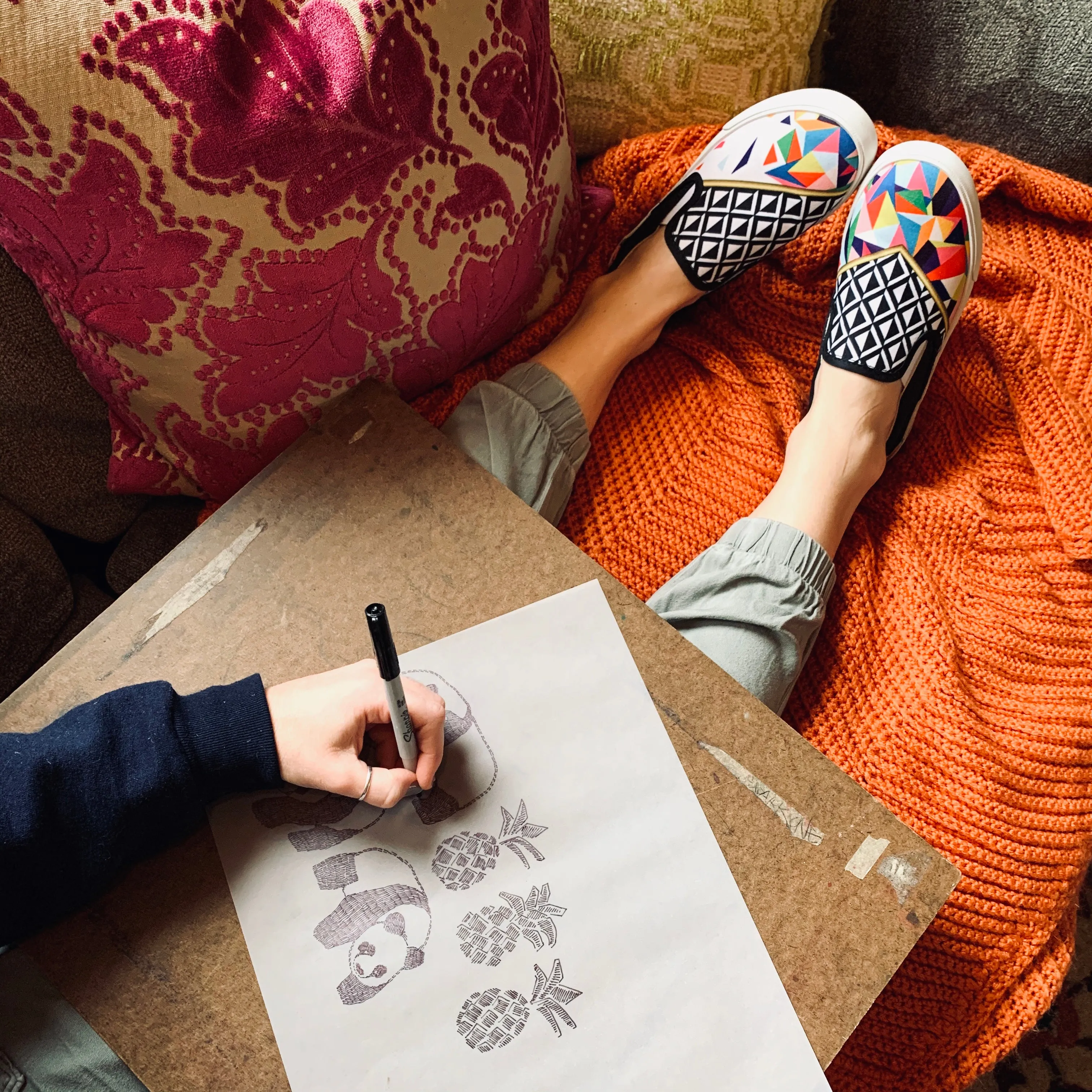 Blake Slip On Slip On Huaraches