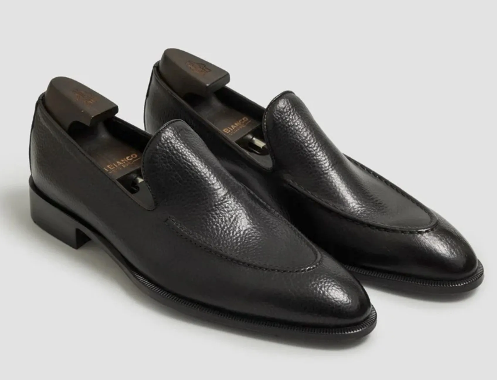 Patent Leather Penny Loafers DiBianco Istria Nero Loafer