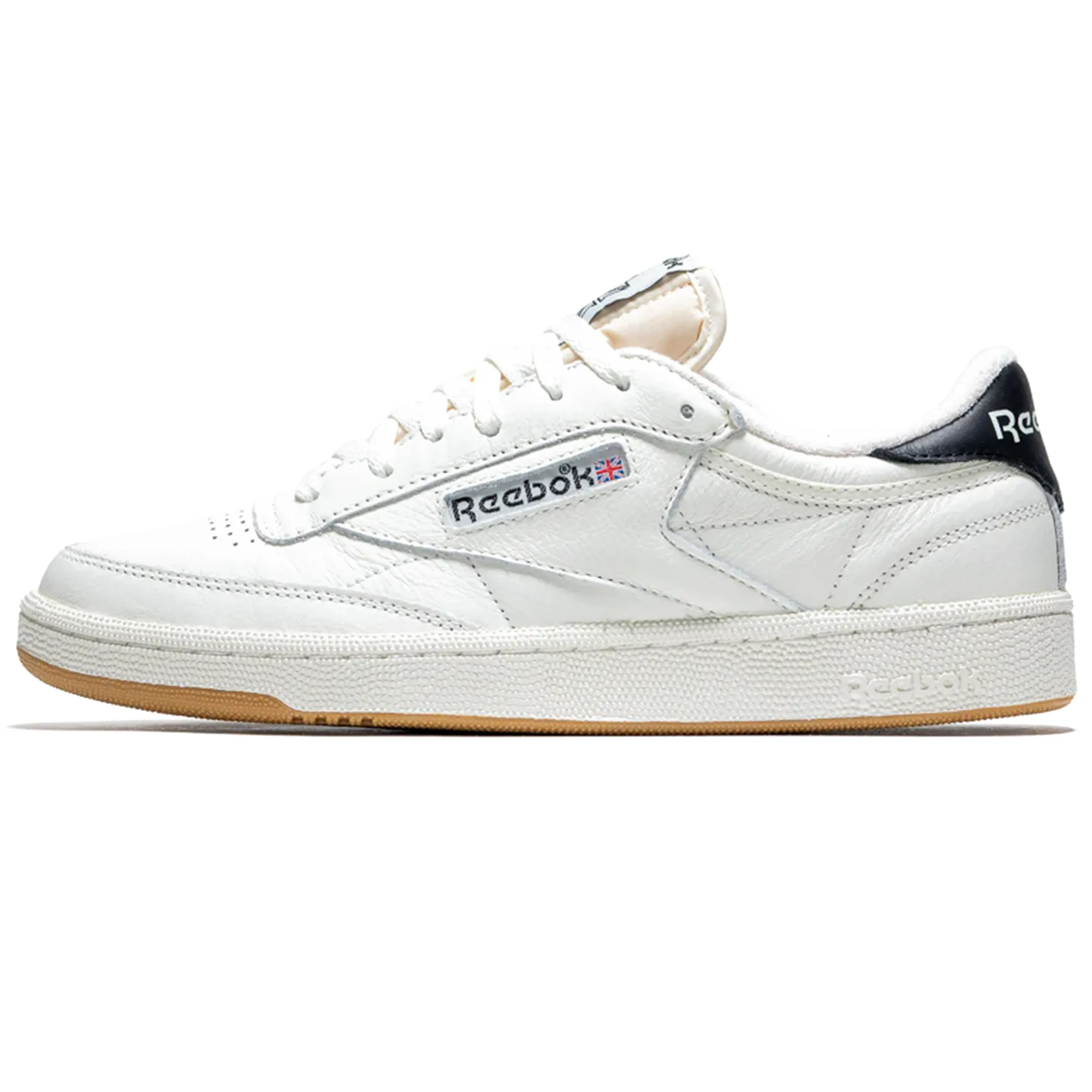 Tennis Shoes Vs Sneakers Reebok Club C 85 Vintage WHITE/BLACK 100233953