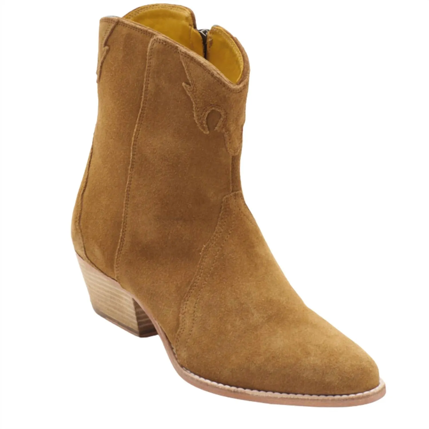 Alpinestar Boots New Frontier Western Boots In Camel