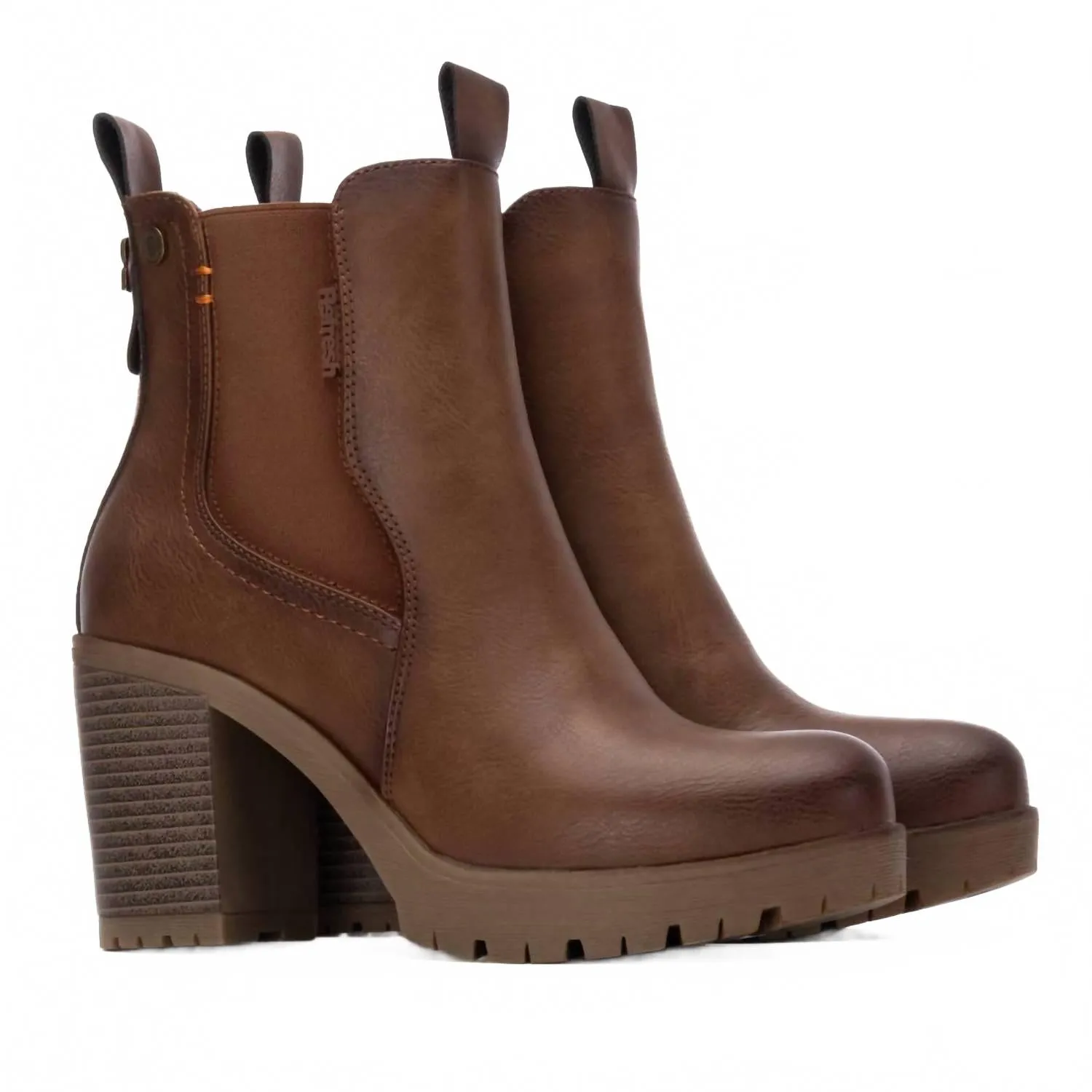 Women??S Refresh 173200 Booties In Camel Suede Knee High Boots