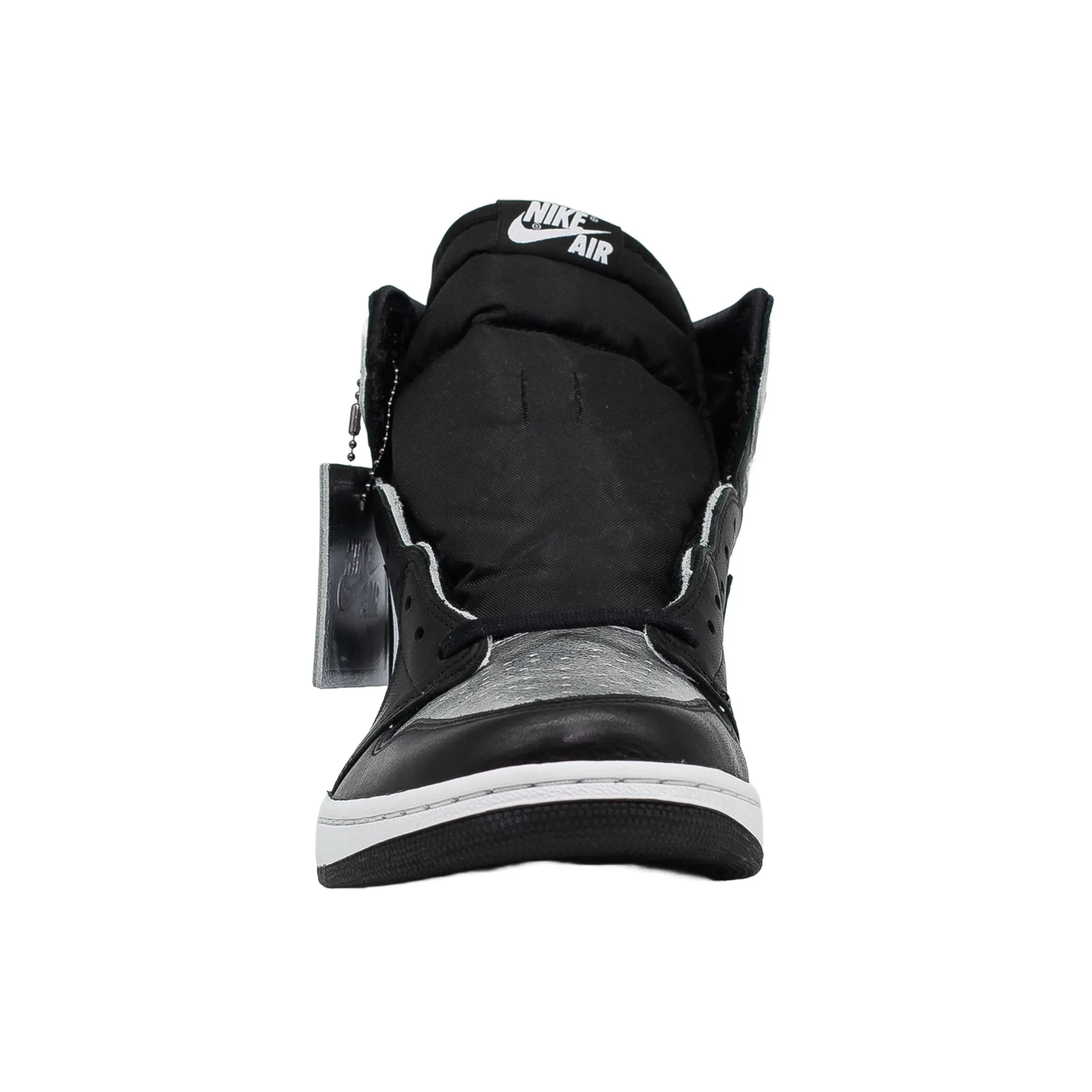 Kohls Sneakers Women's Air Jordan 1 High, Silver Toe