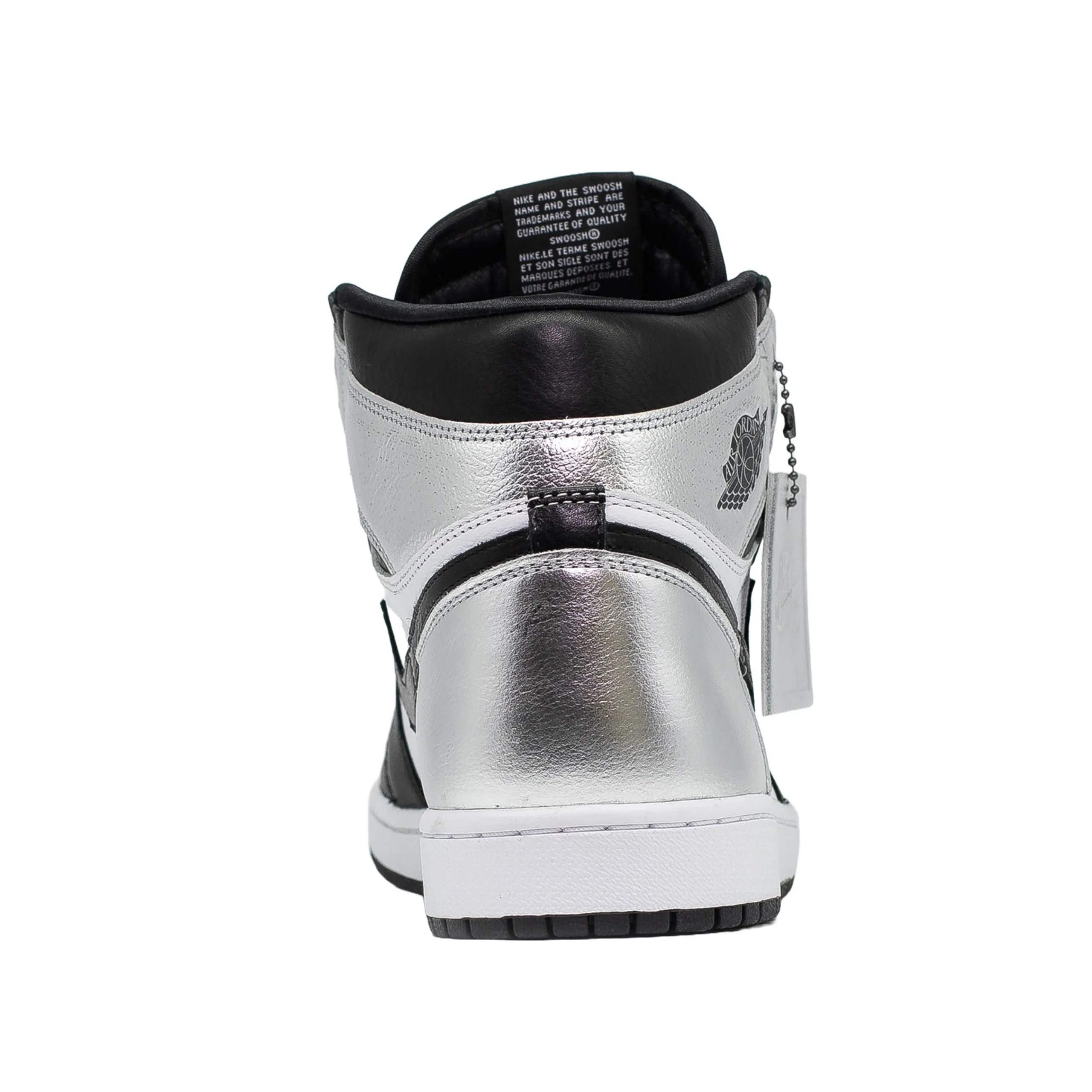 Women's Air Jordan 1 High, Silver Toe Dr Scholl Time Off Sneakers