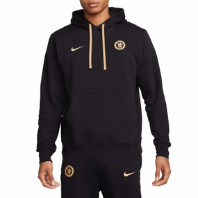 El General Boots Chelsea FC black/gold Casual fleece tracksuit 2023/24 - Nike