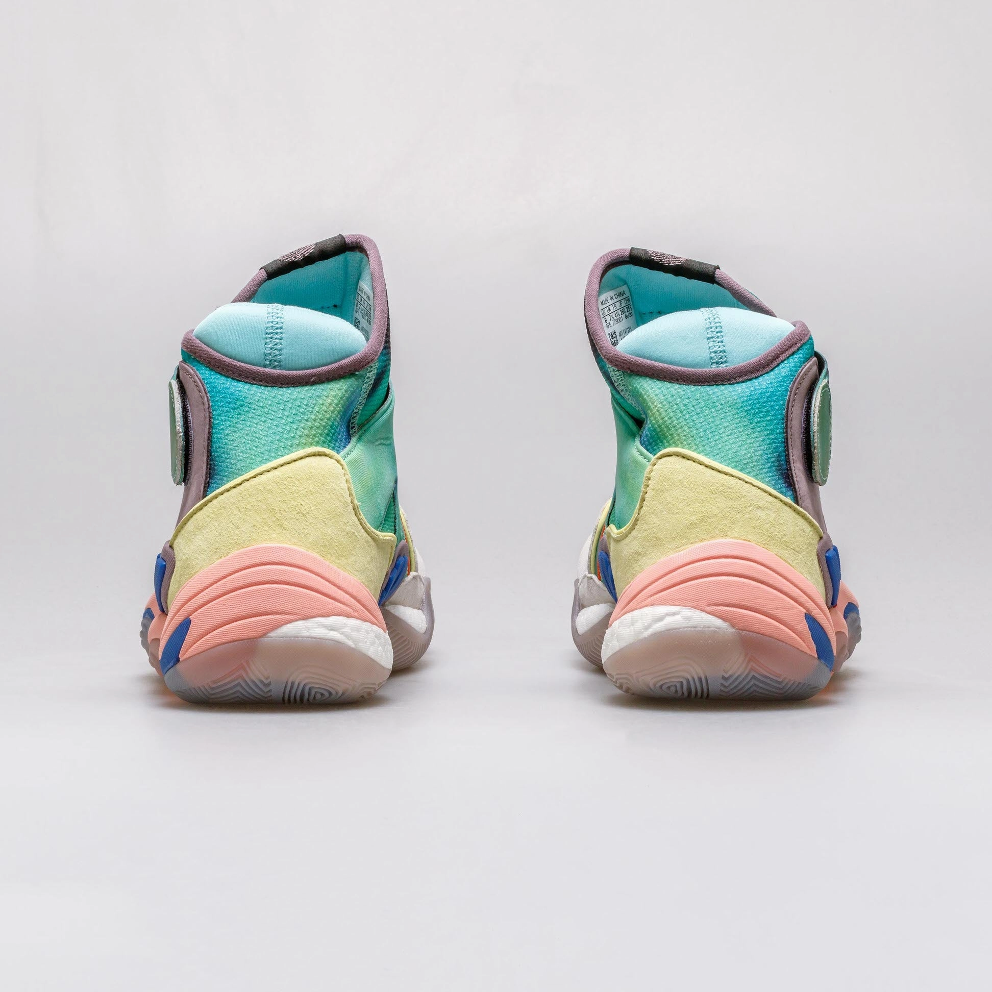 All Star Game Basketball Shoes Pharrell Williams 0 To 60 Mens Basketball Shoe - Yellow Tint/Legacy Purple/Clear Brown