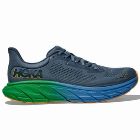 Breaking In Shoes Men's Hoka Arahi 7, Thunder Cloud/Stormy Skies, 10 2E Wide