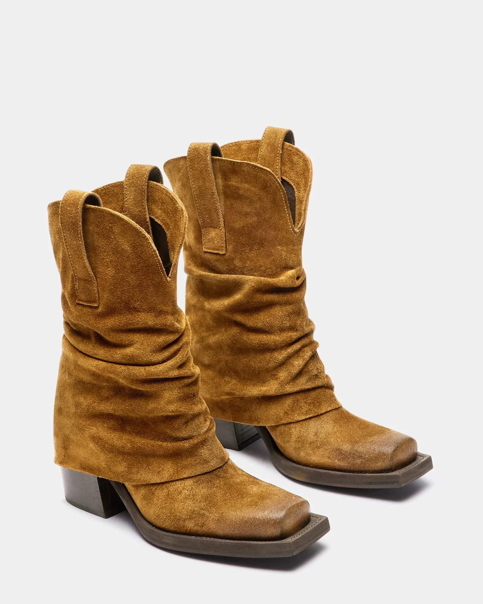 PIA CHESTNUT SUEDE Best Wide Foot Ski Boots