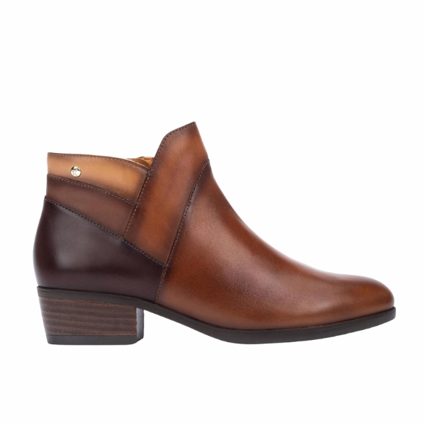 Pikolino Women's Daroca Cuero Ruby Platform Ankle Boots