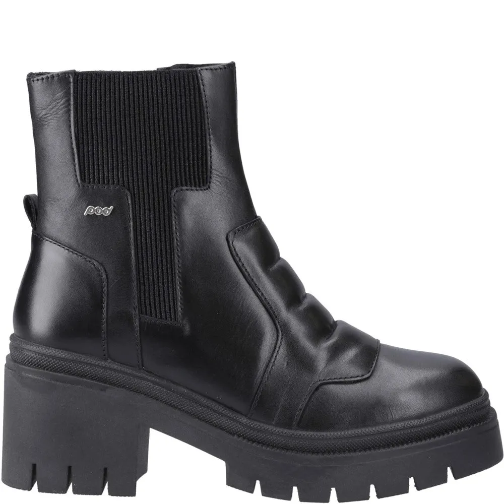 Pod Lillian Heeled Ankle Boot Overland Ankle Boots