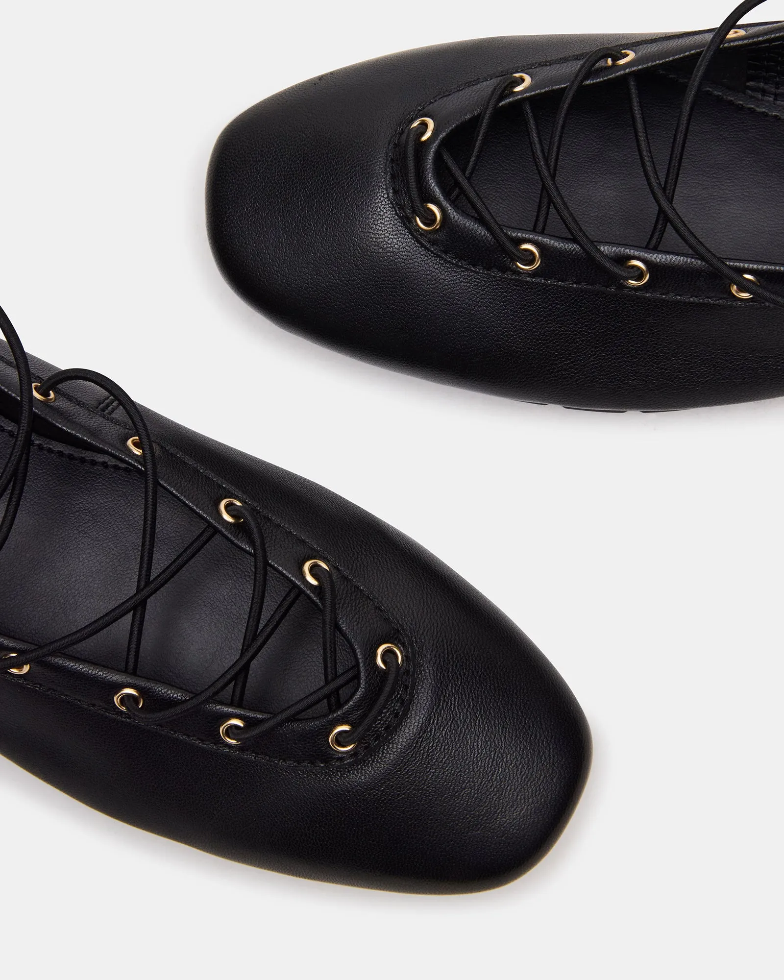 Suede Casual Loafers POINTE BLACK LEATHER