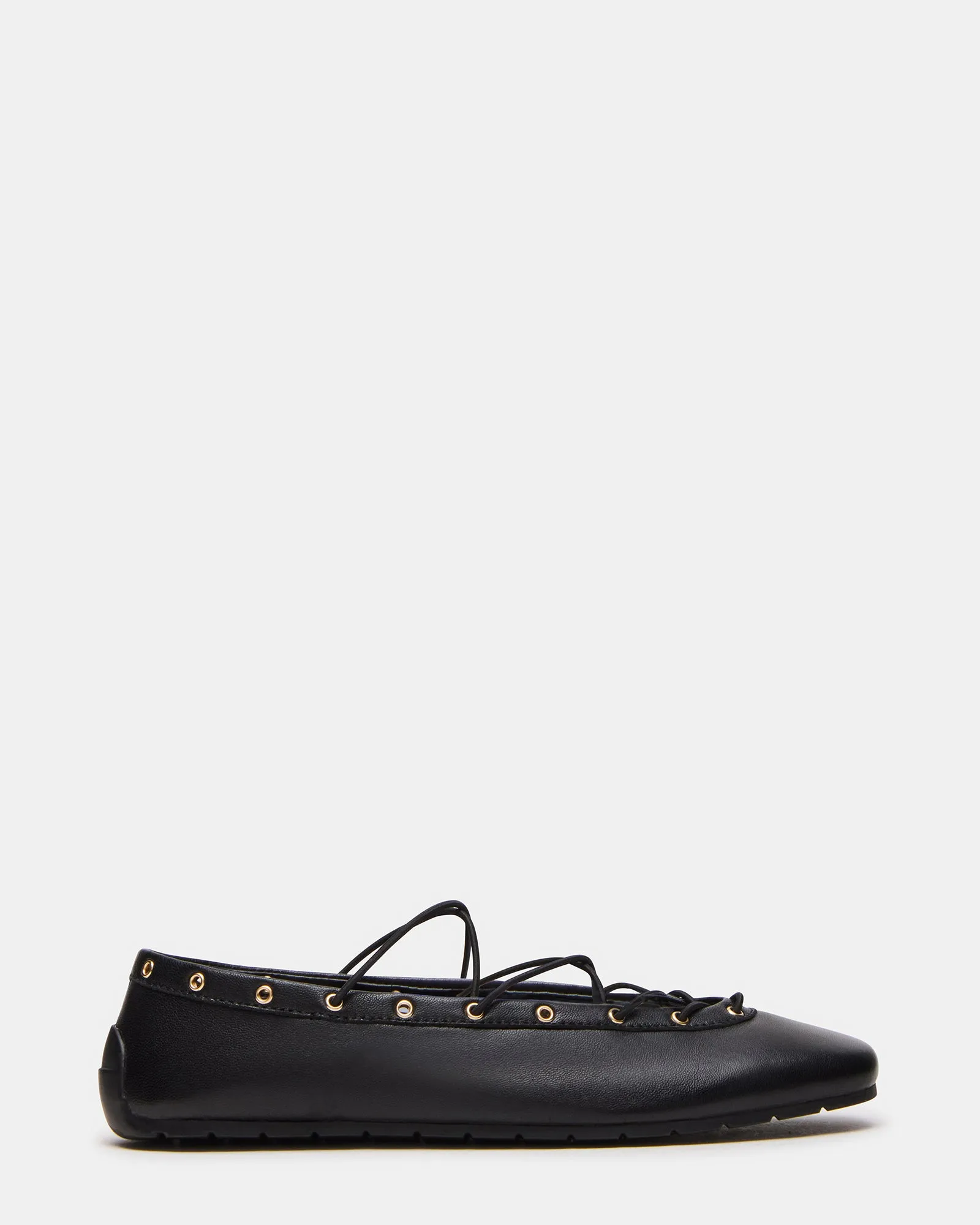 Loafers Hush POINTE BLACK LEATHER