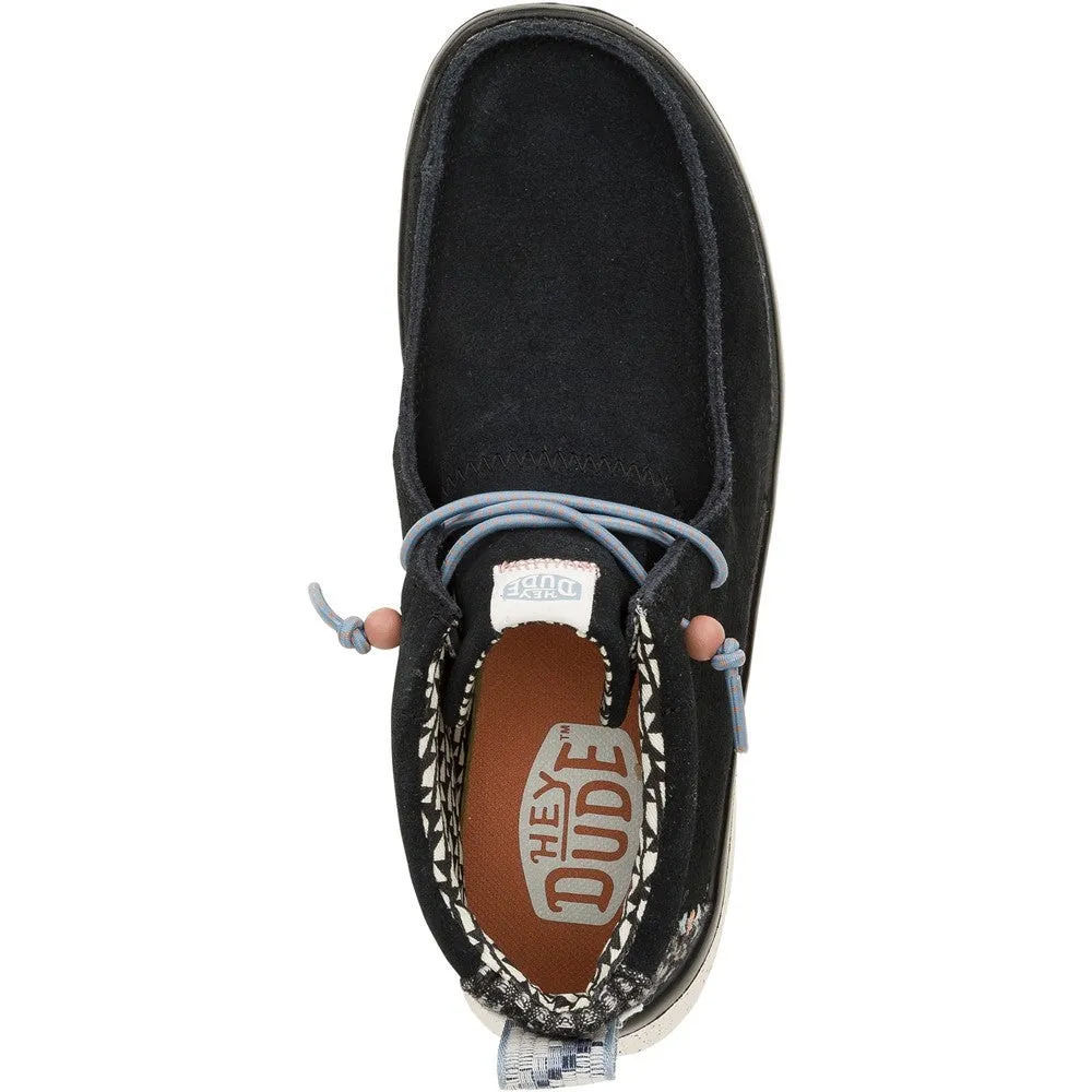 HEYDUDE Wendy Peak Hi Suede Ankle Boots American Ankle Boots