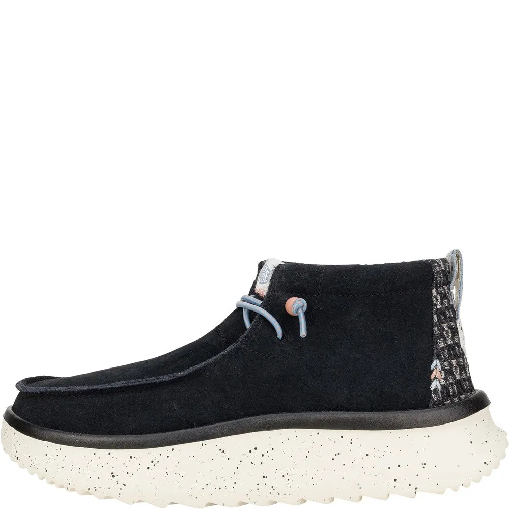 HEYDUDE Wendy Peak Hi Suede Ankle Boots Tronchetti Leather Ankle Boots