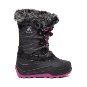 Leather Biker Boots POWDERY 3