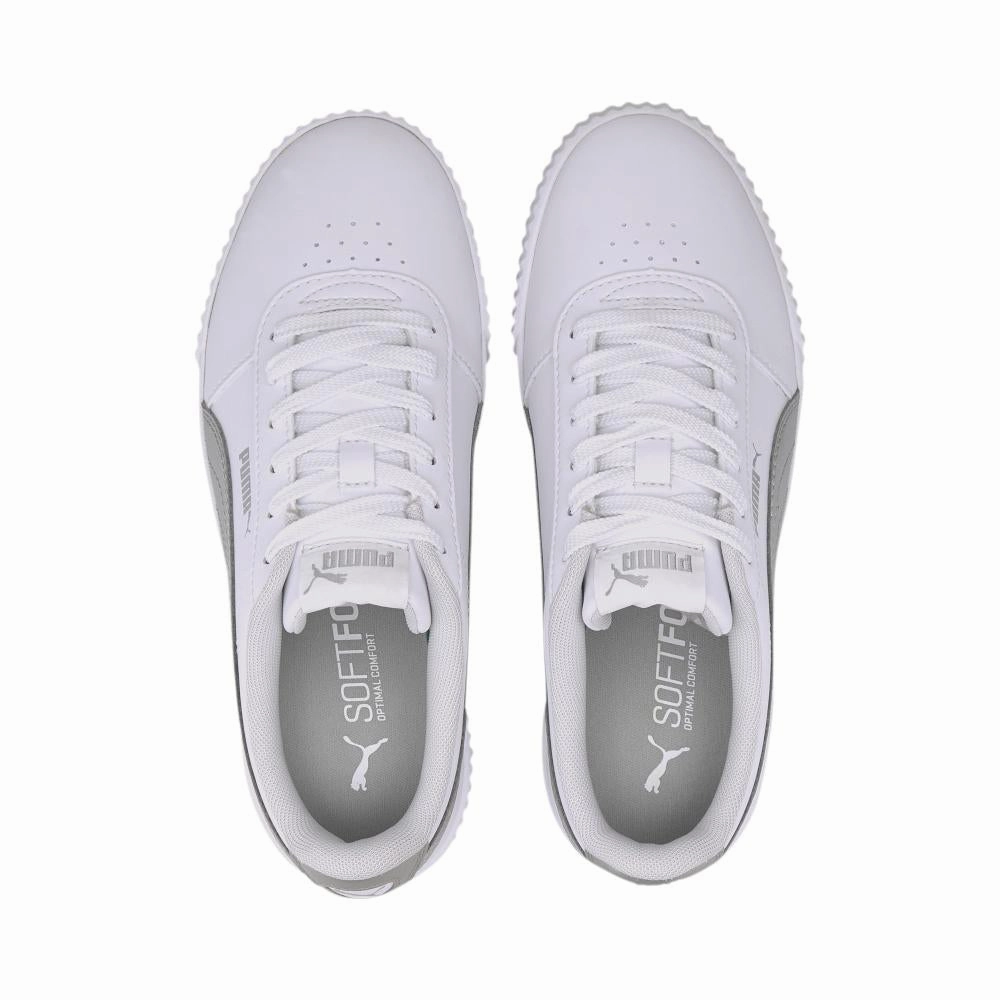 Puma scarpa sneakers da donna Carina Meta20 373229 01 bianco Reps Sneakers