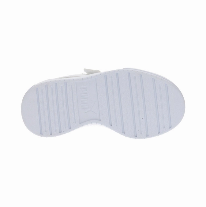 Puma Scarpa sneakers da ragazzi con elastico e velcro Caven 2.0 393839 02 bianco Court Sneakers