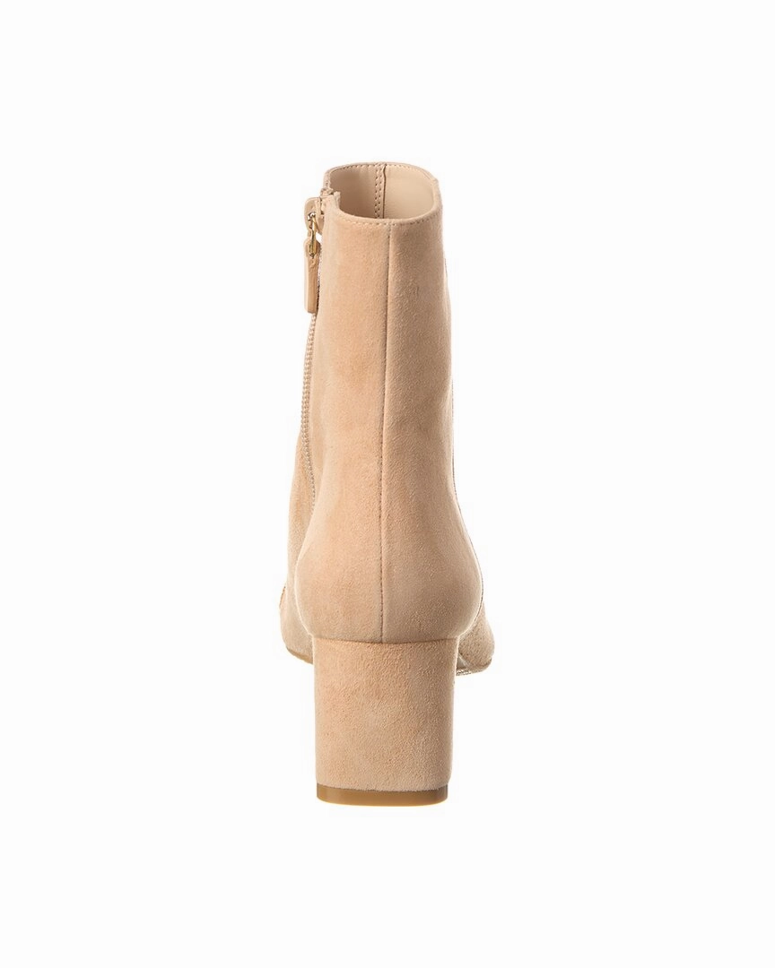 Leather Mid Calf Boots Stuart Weitzman Milla Chain 60 Zip Suede Bootie