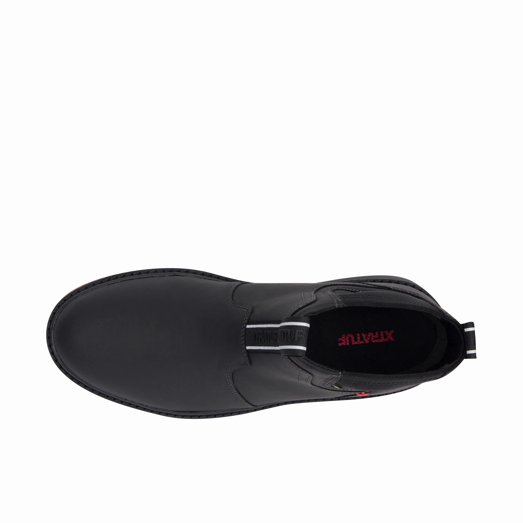 Xtratuf Bristol Bay Leather Chelsea Boot Black Gum Desert Boots