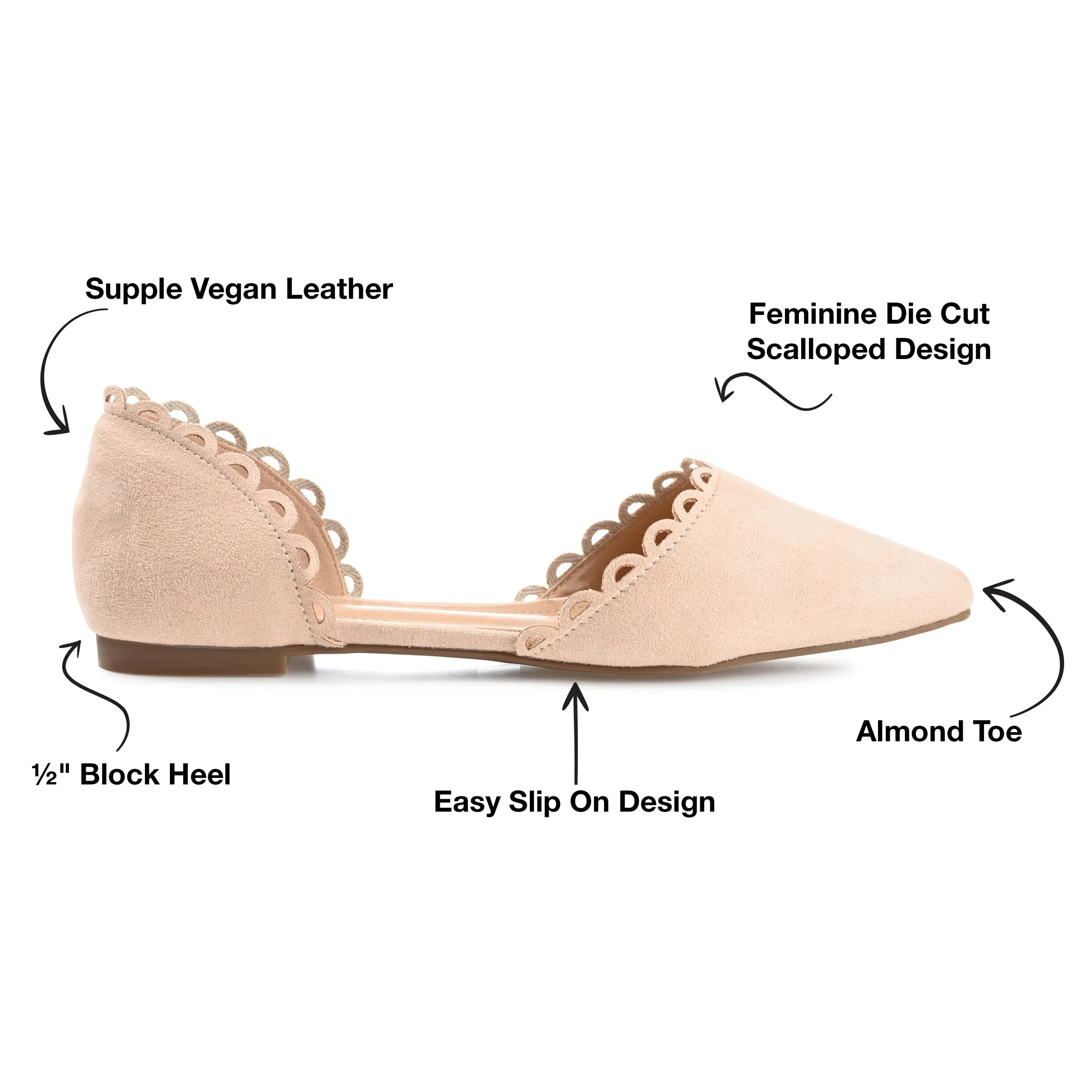 Journee Collection Women's Jezlin Flat