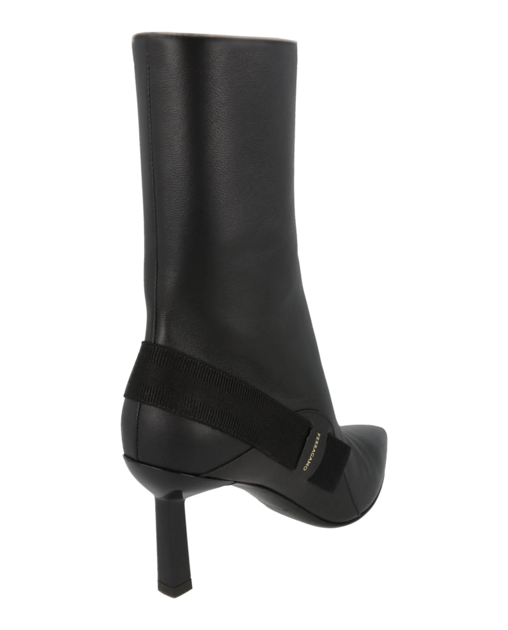 Virgilia Leather Booties Whites Boots