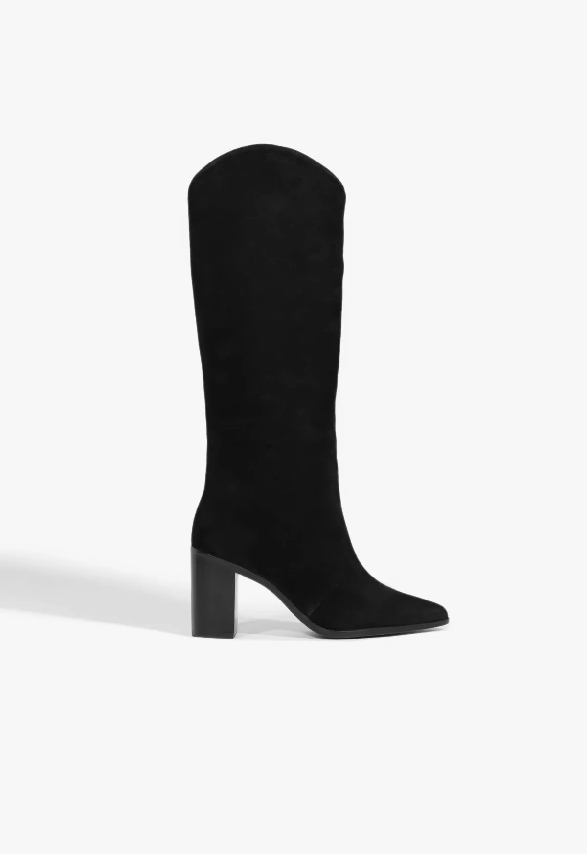 Maryana Block Suede Boot Best Winter Boots For Walking