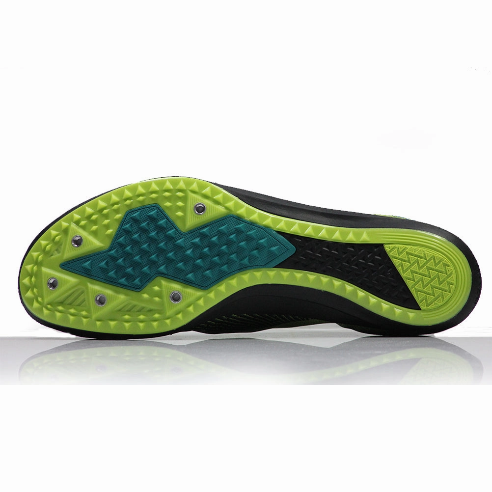 Running Shoes Free Flyknit Brooks Mach 19 Men's Cross Country Running Spike - Black/Shoots/Blue Grass