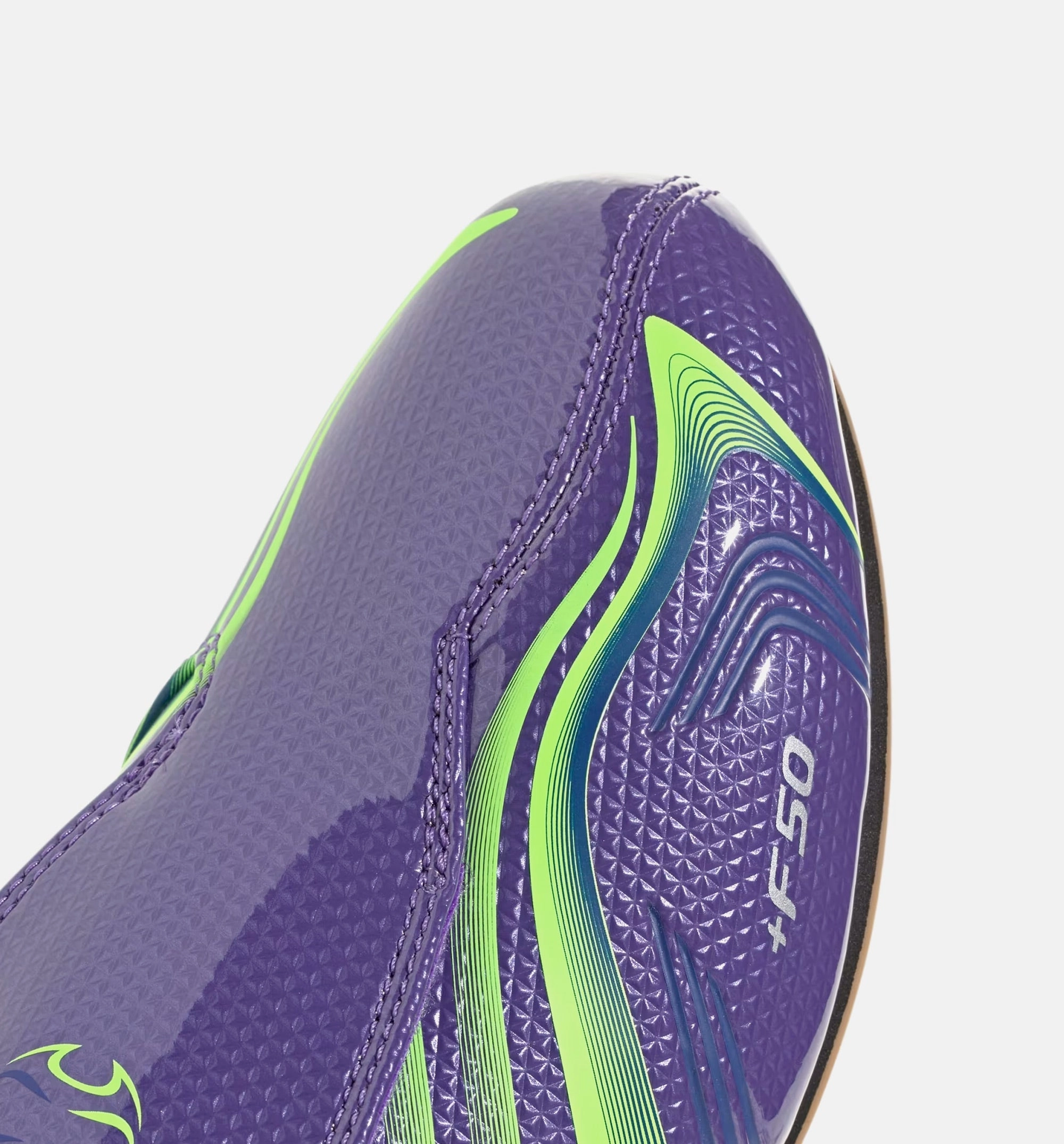 Brazilian Soccer Cleats Taekwondo F50 Womens Lifestyle Shoe - Purple Rush/Lucid Lemon/Royal Blue