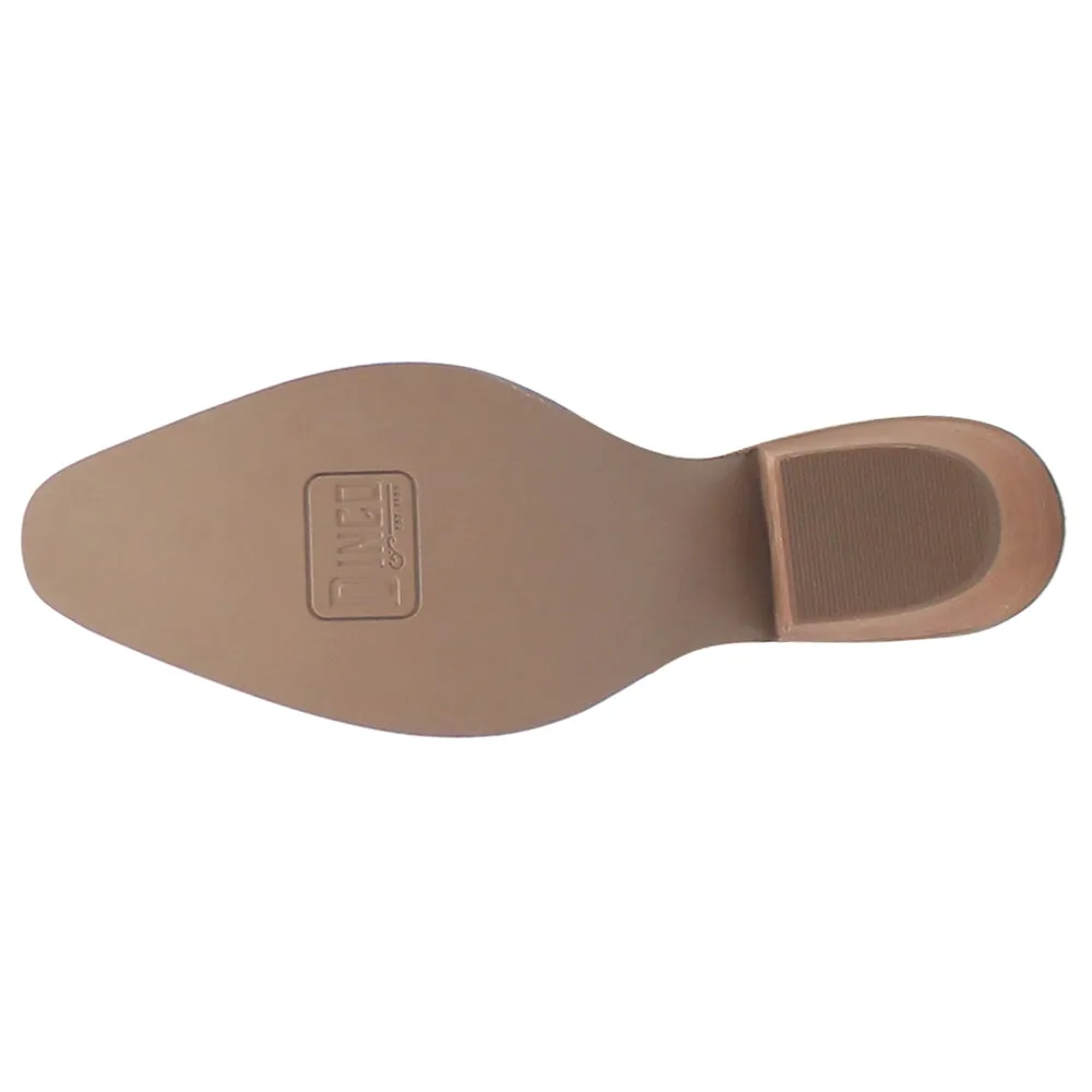 Primrose Floral Embroidered Metallic Snip Toe Cowboy Booties Wolverine Work Boots