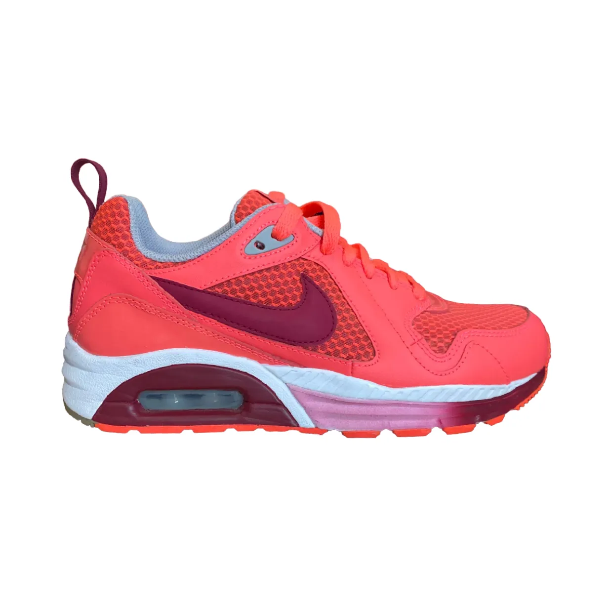 Vegetarian Sneakers Nike scarpa sneakers da donna Air Max Trax 631763 600 rosa