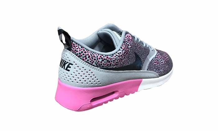Stitch Sneakers Nike scarpa da ginnastica da donna Air Max Thea Print 599408 005 grigio-nero-fucsia