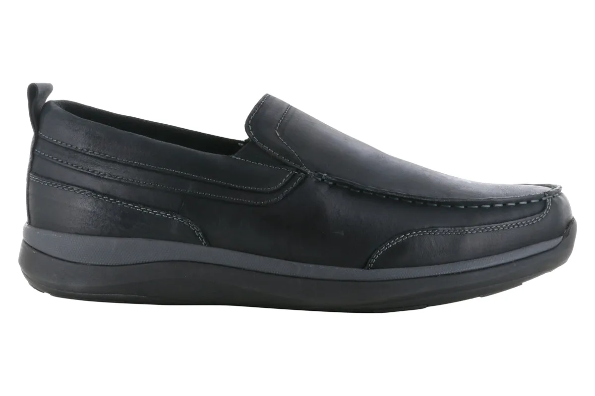 Propet Preston Slip On Black Women Waterproof Slip On Shoes