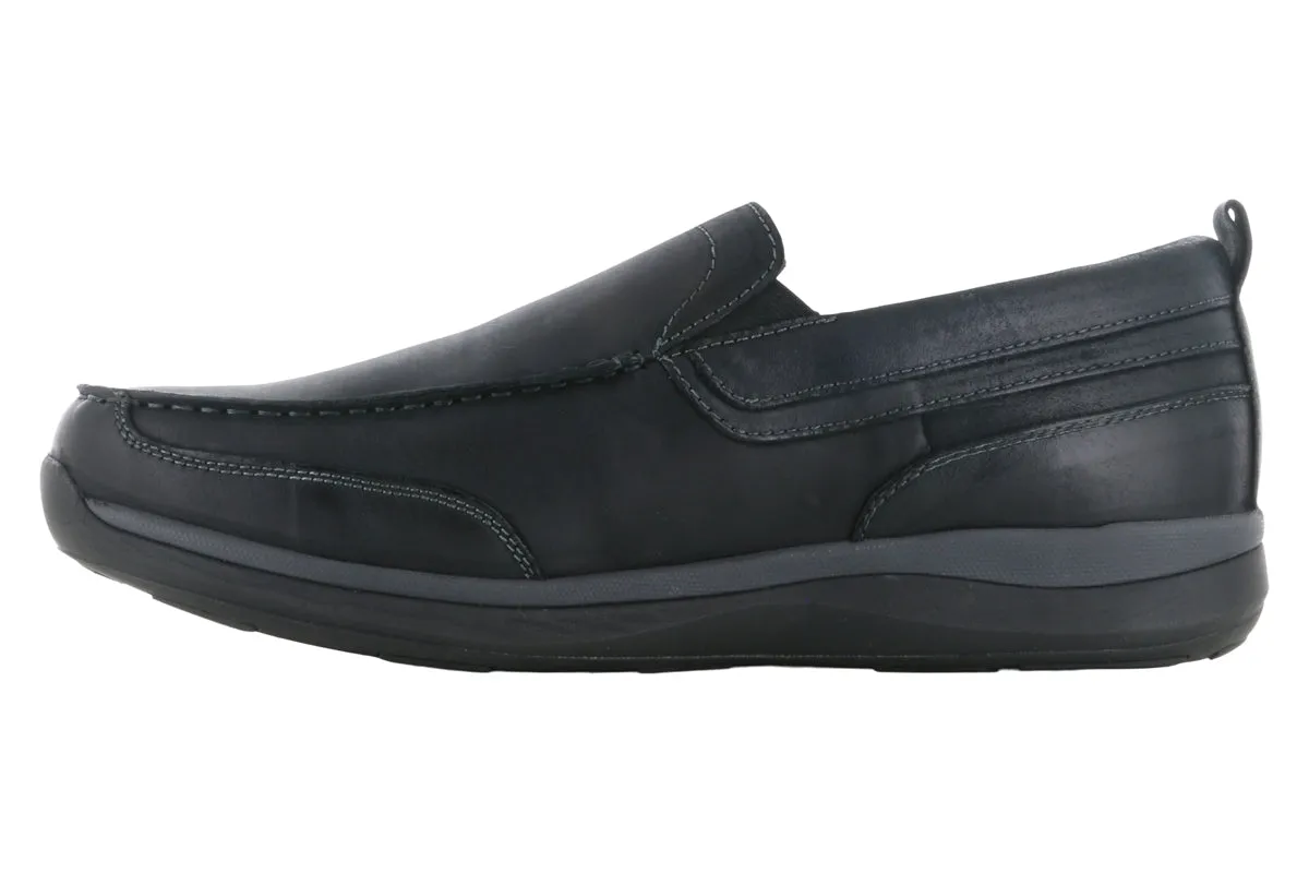 Propet Preston Slip On Black Silver Slip On