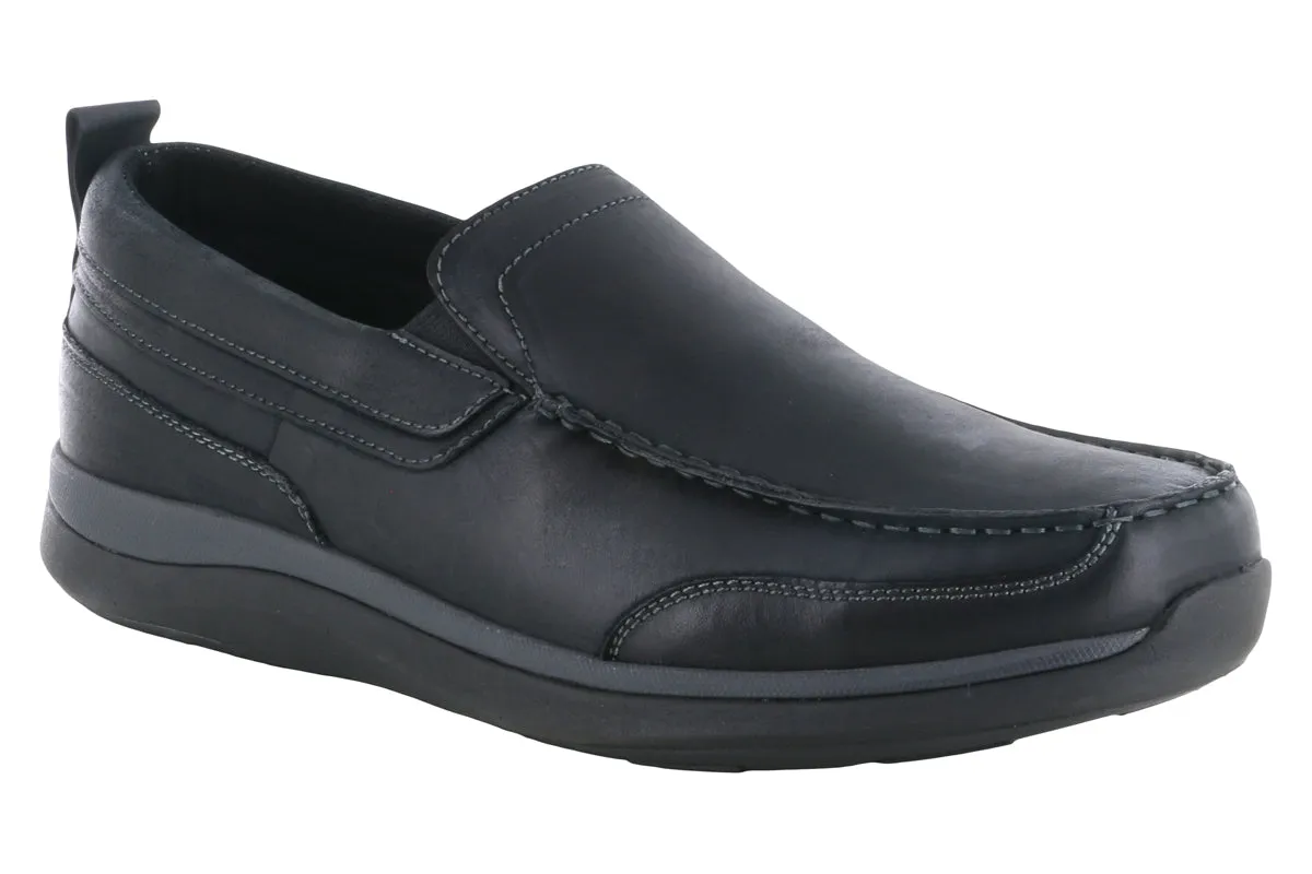 Leather  Slip-on Propet Preston Slip On Black