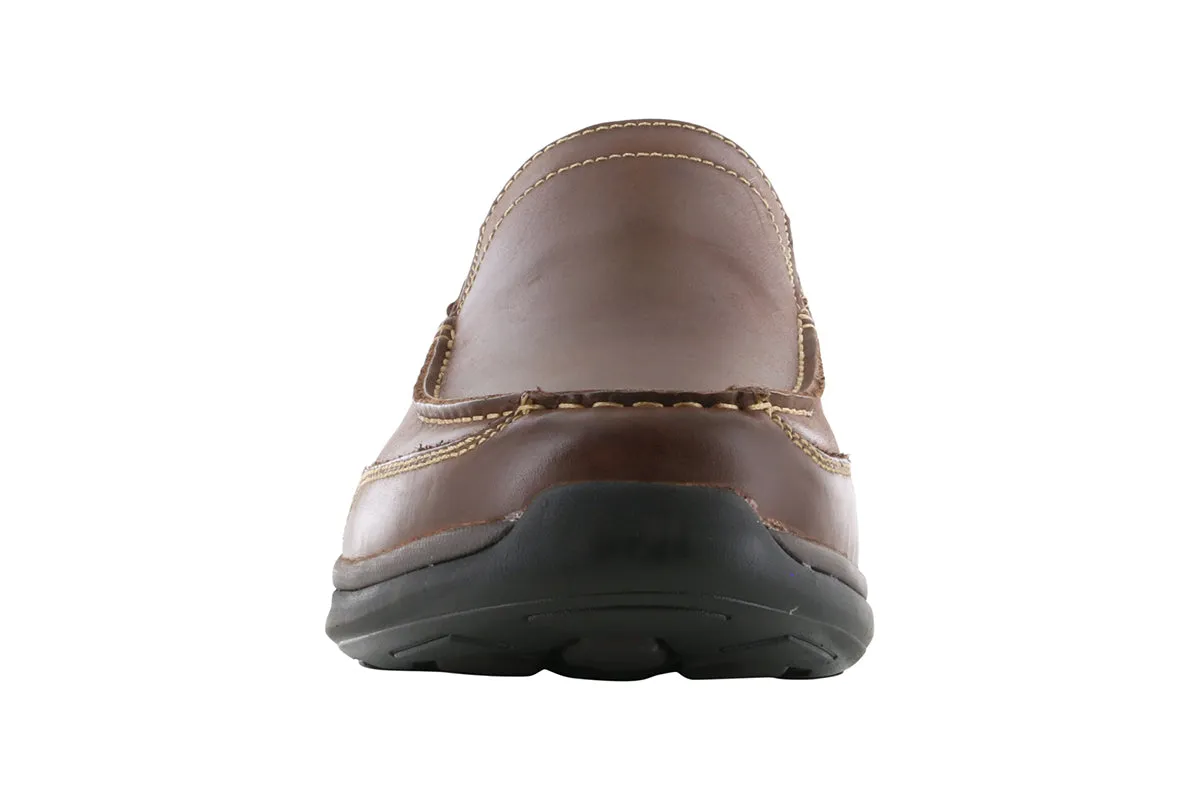Propet Preston Slip On Coffee Slip On Shoes For Beach