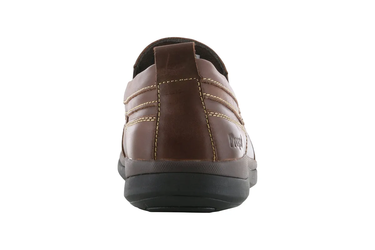 Propet Preston Slip On Coffee Flesh Slip On