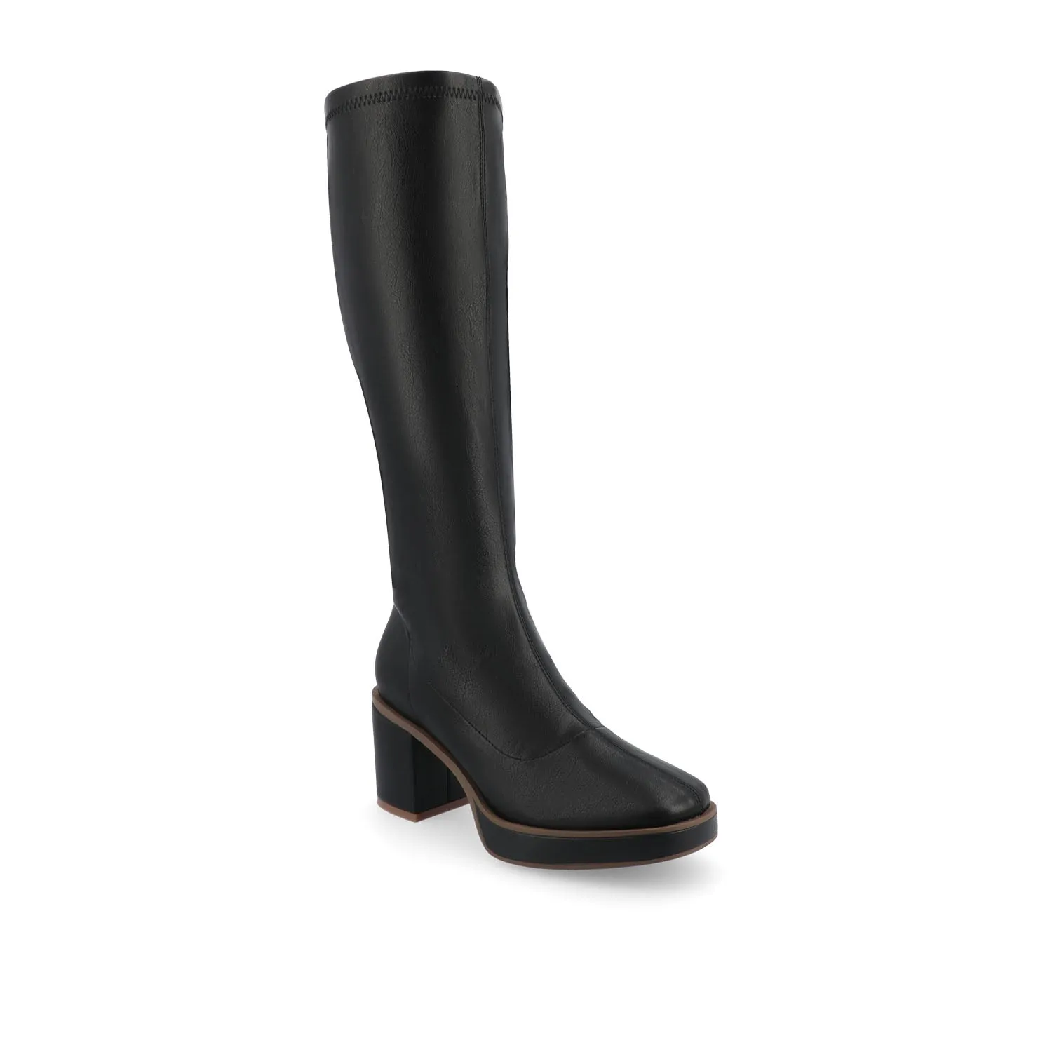 ALONDRA KNEE HIGH BOOTS IN VEGAN LEATHER Chaparral Boots
