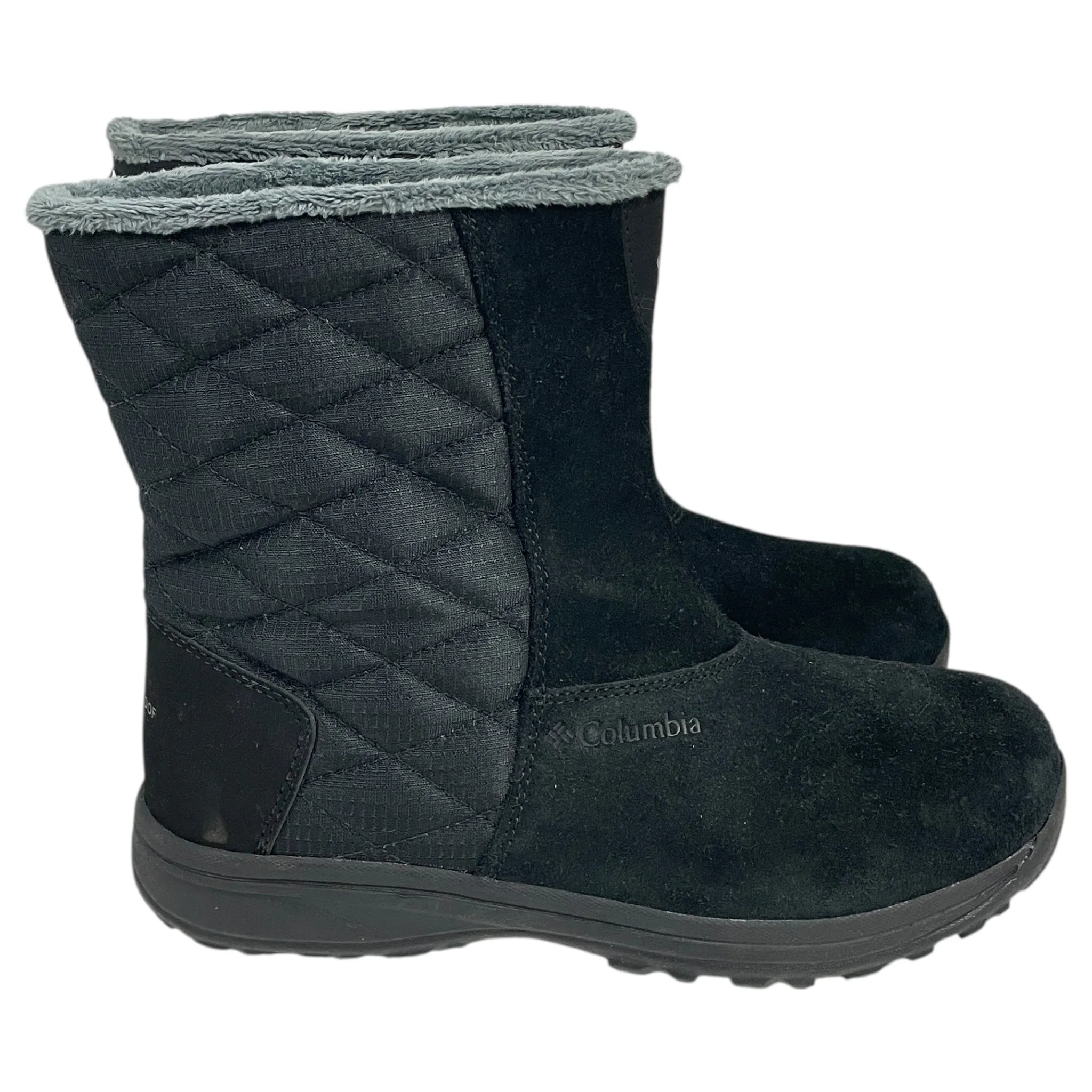 Tall Lace Up Boots Boots Snow By Columbia In Blue, Size:9.5