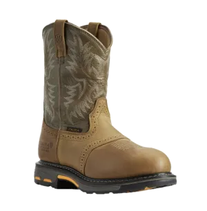 Balenciaga Guinea Boots Ariat Men's WorkHog Pull-On H2O Boots Aged Bark 10008635