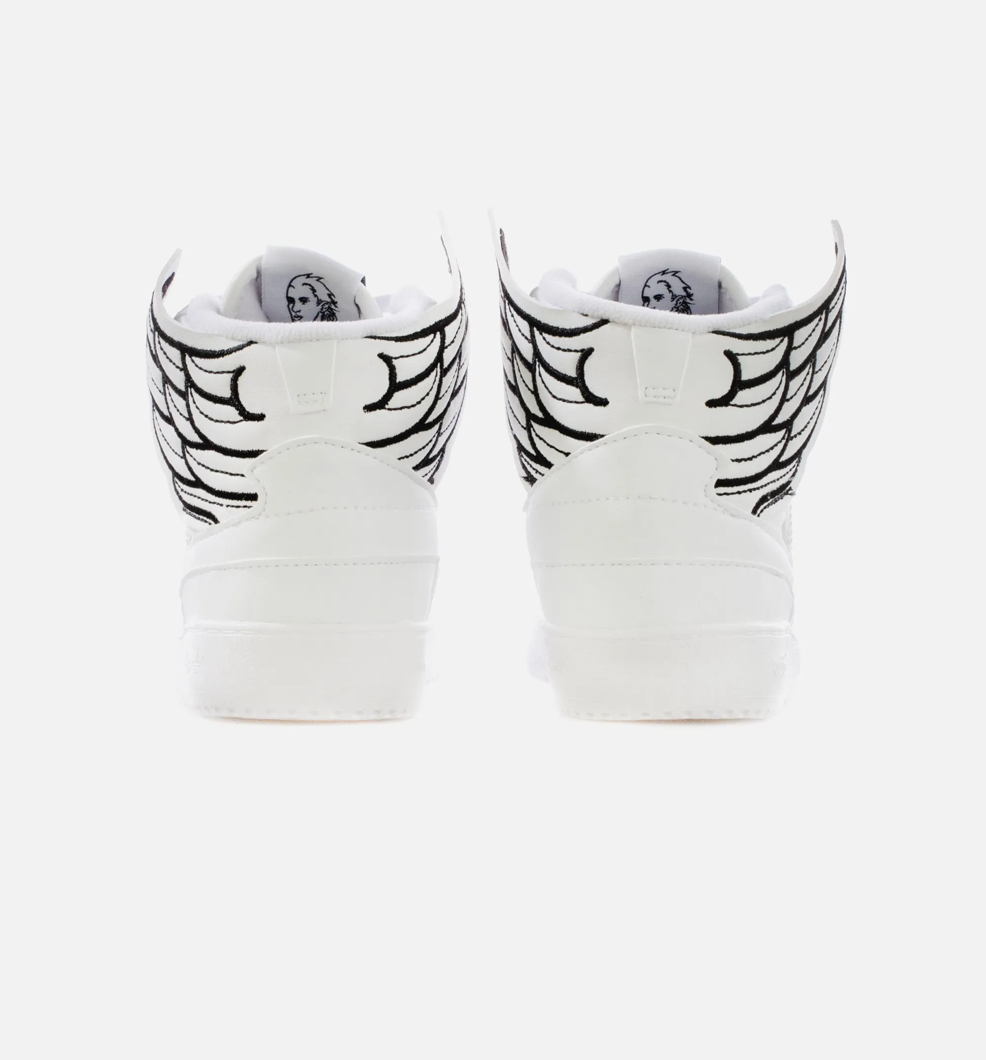 Wide Width Basketball Shoes Mens Jeremy Scott New Wings 4.0 Infant Toddler Lifestyle Shoes - White