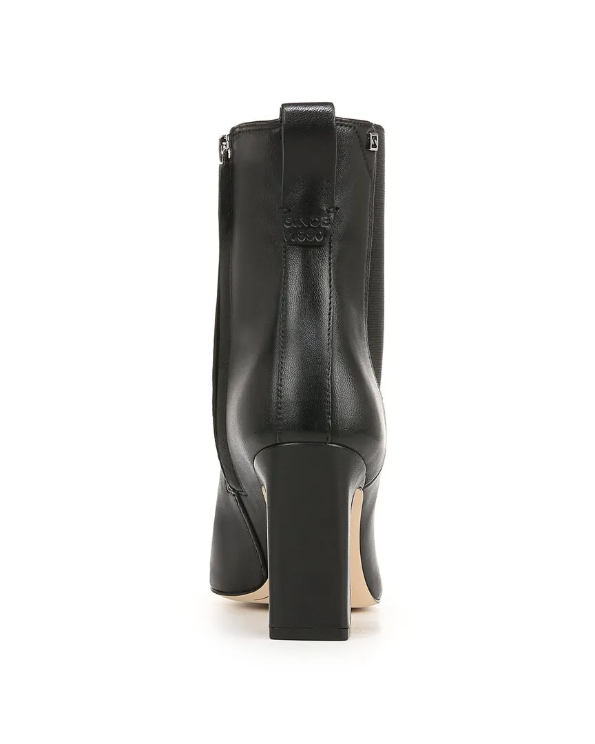 Franco Sarto Flexa Bliss Leather-Trim Bootie Hoof Boots