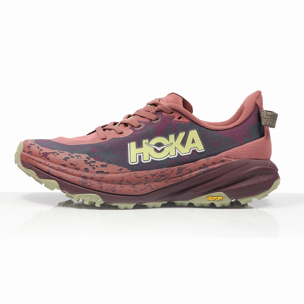 Hoka One One Speedgoat 6 Women's Trail Shoe - Rouge/Black Cherry Scheels Shoes