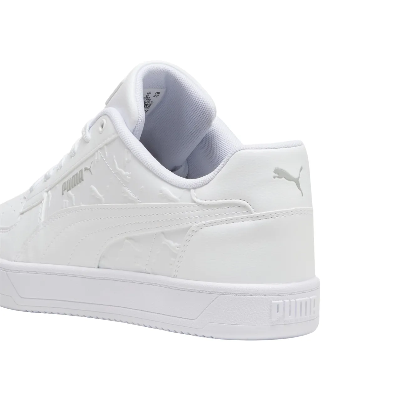Private Sneakers Long Beach Puma scarpa sneaker da adulto Caven 2.0 Superlogo 395081-02 bianco