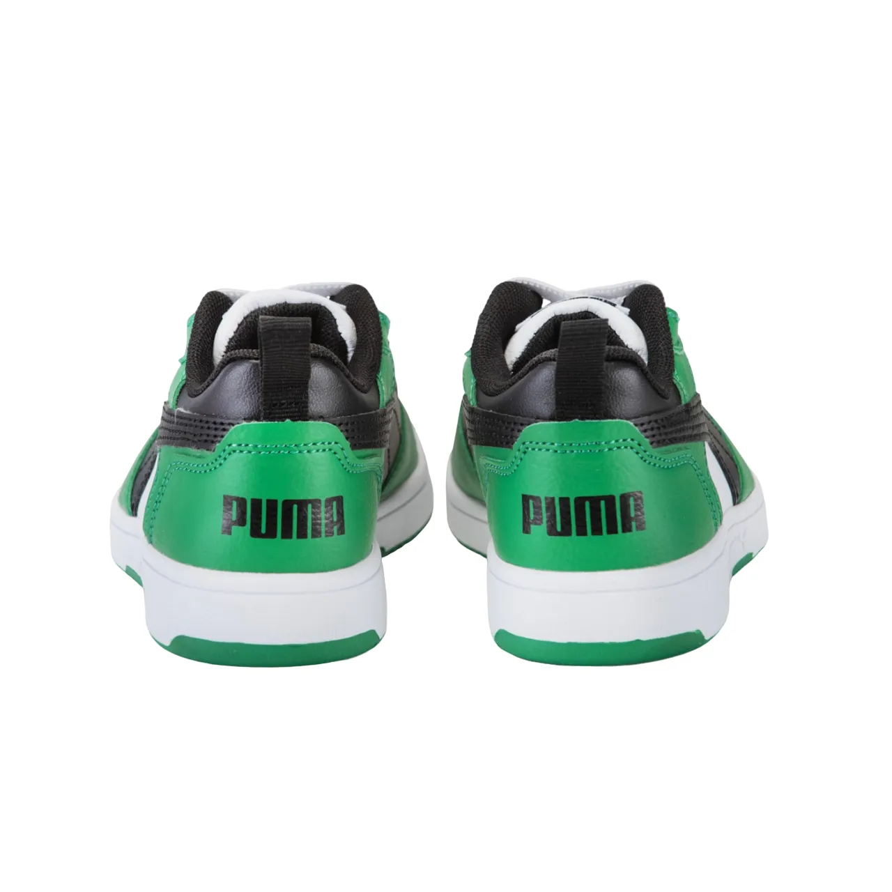 Cute Comfortable Sneakers Puma scarpa sneakers da ragazzi Rebound v6 396742-05 bianco-nero-verde