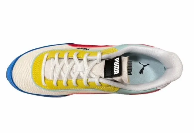 Mcqueen Sneakers Puma scarpa sneakers da uomo Future Rider Icons 380723 01 caramello giallo celeste